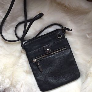 Tignanello Women Bag Black Leather